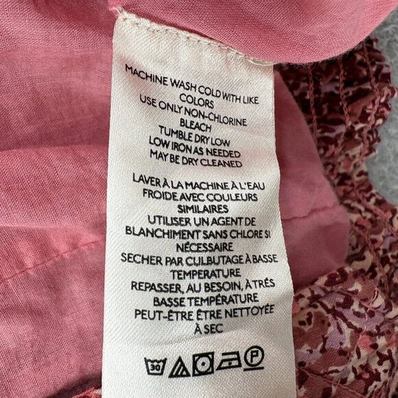 Free People Rosalina Jacket Mocha Combo Printed Dolman Sleeve Size Small - Picture 15 of 16